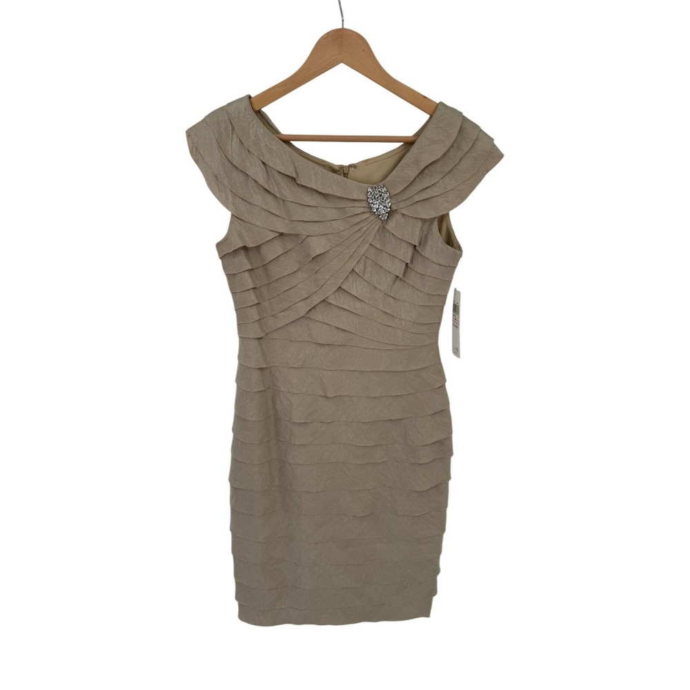 London Times Dress Womens 10 Mother of Bride Groom Gala Event Party Cocktail